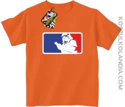 Szturmowiec NBA Parody - Koszulka dziecięca pomarańcz 