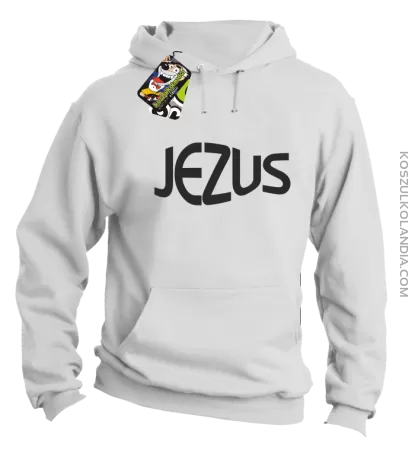 JEZUS Jesus christ symbolic - Bluza z kapturem
