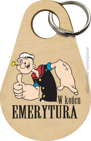 POPEYE w Końcu emerytura - Breloczek 