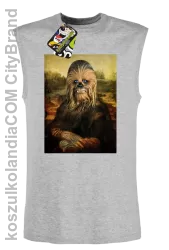 Mona Lisa Chewbacca CZUBAKA - Bezrękawnik męski melanż 