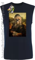 Mona Lisa Chewbacca CZUBAKA - Bezrękawnik męski granat 