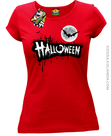 Halloween Standard Scenery - koszulka damska  