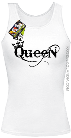 Queen Simple - Top damski 