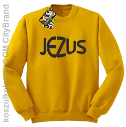 JEZUS Jesus christ symbolic - Bluza STANDARD - Żółty