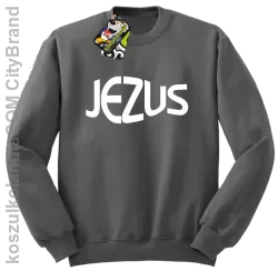 JEZUS Jesus christ symbolic - Bluza STANDARD - Szary