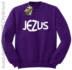 JEZUS Jesus christ symbolic - Bluza STANDARD - Fioletowy