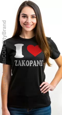 I love Zakopane - Koszulka damska