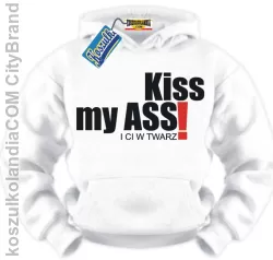 KISS my Ass i ci w twarz bluzy