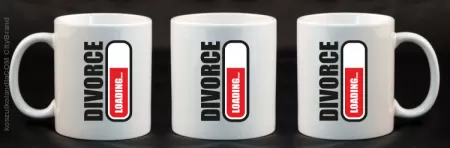 DIVORCE - loading - Kubek ceramiczny