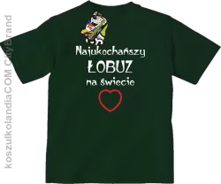 Najukochańszy łobuz na świecie - Koszulka dziecięca butelkowa 