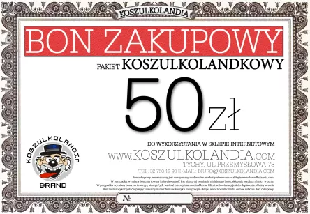 Bon ZAKUPOWY Pakiet Koszulkolandkowy 50zł