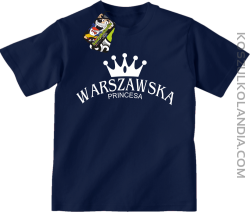 Warszawska princesa - Koszulka dziecięca greanat