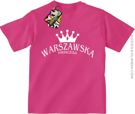 Warszawska princesa - Koszulka dziecięca