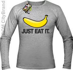 JUST EAT IT Banana - Longsleeve męski melanż 