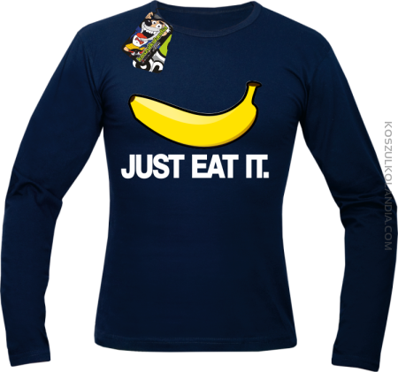JUST EAT IT Banana - Longsleeve męski