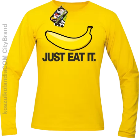 JUST EAT IT Banana - Longsleeve męski