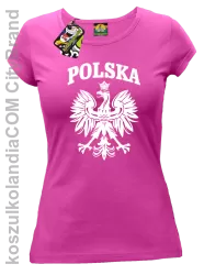 Polska - Koszulka damska fuchsia 