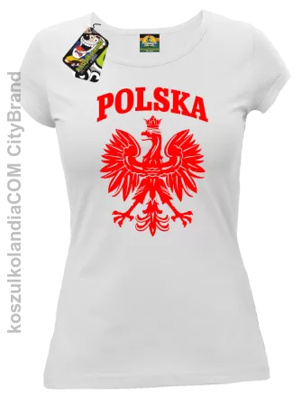 Polska - Koszulka damska 