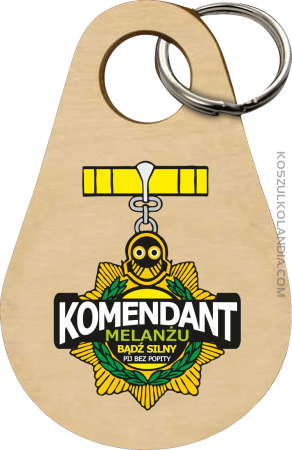 KOMENDANT MELANŻU - Breloczek 