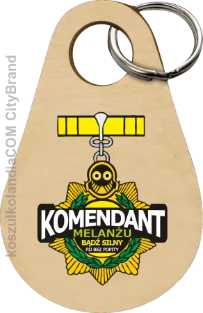 KOMENDANT MELANŻU - Breloczek 