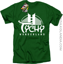 TYCHY Wonderland - Koszulka męska zielona 
