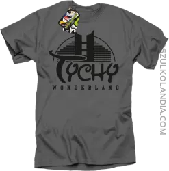 TYCHY Wonderland - Koszulka męska szara 