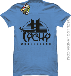 TYCHY Wonderland - Koszulka męska błękit 