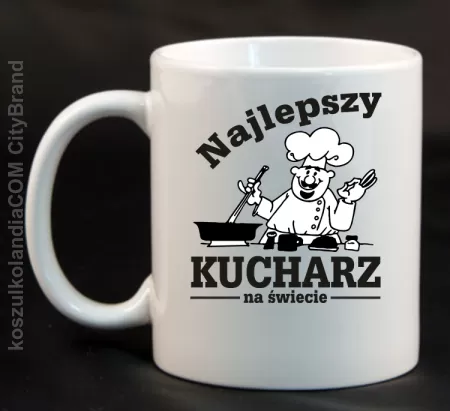 Mamma Mia Najlepszy kucharz na świecie - Kubek ceramiczny 