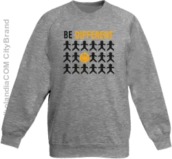 BE DIFFERENT - Bluza dziecięca bez kaptura melanż 