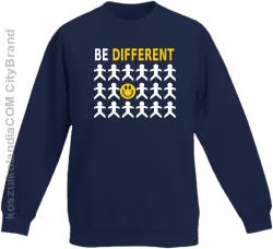 BE DIFFERENT - Bluza dziecięca bez kaptura granat