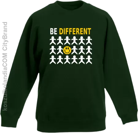 BE DIFFERENT - Bluza dziecięca bez kaptura 