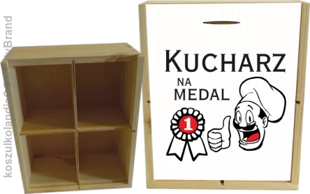 Kucharz na medal-Skrzyneczka ozdobna