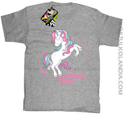 Unicorn Time Cartoon Horse -  koszulka dziecięca  3