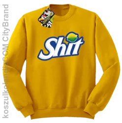 SHIT Parody FanStyle-Bluza męska standard bez kaptura żółta SPRITE PARODY