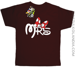 MRS ala Mickey - Koszulka Dziecięca - Brązowy