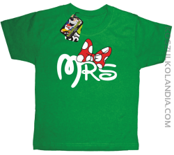 MRS ala Mickey - Koszulka Dziecięca - Zielony