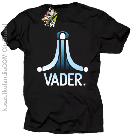 VADER STAR ATARI STYLE - Koszulka męska 