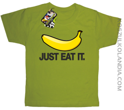 JUST EAT IT Banana - koszulka dziecięca  kiwi 