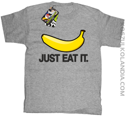 JUST EAT IT Banana - koszulka dziecięca  melanż 