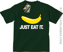 JUST EAT IT Banana - koszulka dziecięca butelkowa 