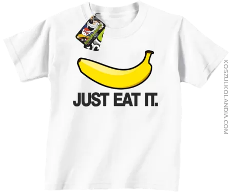 JUST EAT IT Banana - koszulka dziecięca 