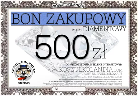 Bon ZAKUPOWY Pakiet Diamentowy 500zł