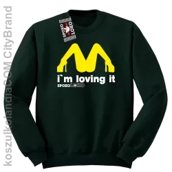 MCky I`m Loving It - Bluza standard bez kaptura butelkowa 