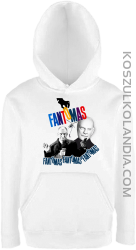 Fanomas Louise de Funes - bluza z kapturem dziecięca biała