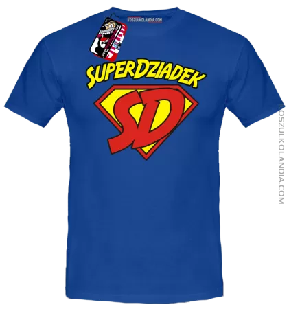 SUPER DZIADEK - koszulka dla Dziadziusia