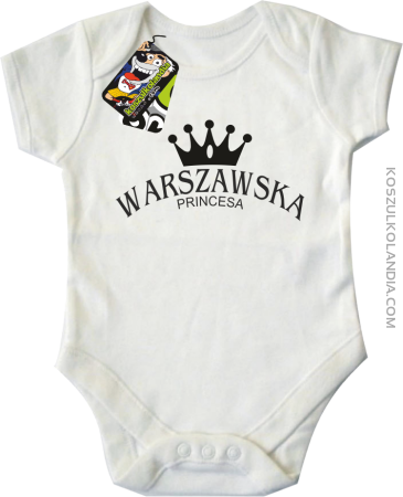 Warszawska princesa - Body dziecięce