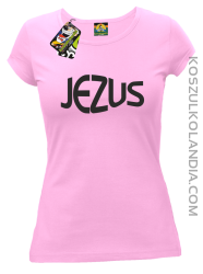 JEZUS Jesus christ symbolic - Koszulka Damska - Jasny Róż