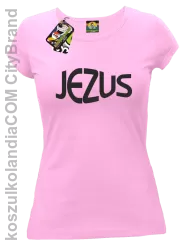 JEZUS Jesus christ symbolic - Koszulka Damska - Jasny Róż