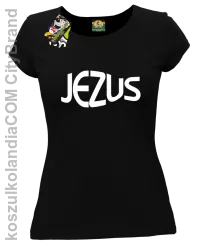 JEZUS Jesus christ symbolic - Koszulka Damska - Czarny