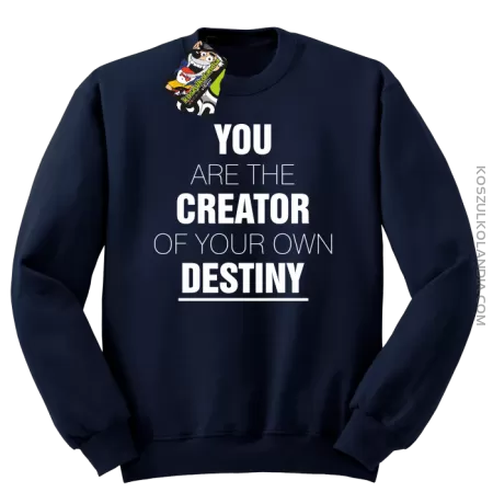 You are the CREATOR of your own DESTINY - Bluza STANDARD